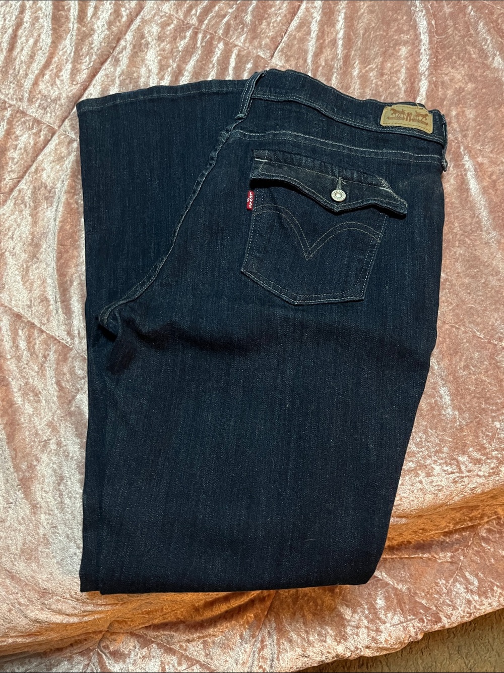 Levi's Dark Blue Bootcut Jeans